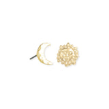 ZAD - Literary Quotes Celestial Post Earrings