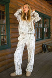 Light Woodland Camo Fleece Hoodie