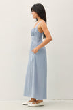 Peasant Midi Dress