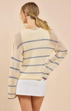 Taylor Striped Knit Sweater