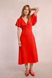 Tie Back Maxi Dress