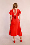 Tie Back Maxi Dress