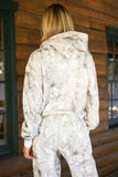 Light Woodland Camo Fleece Hoodie