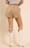 Past Midnight Elastic Back Shorts