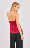 Romy Satin Tube Top