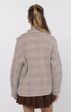 Lola Plaid Sweater Jacket