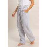 Drawstring Waist Barrel Sweatpants