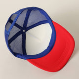USA Floral Letter Patch Trucker Hat