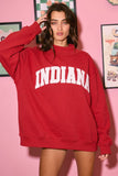 INDIANA Mock Neck Sweatshirt