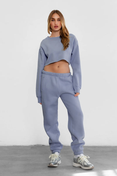 Tic Toc Plush Fleece Lounge Sweatpants