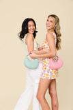 Baghdad Half-Moon Crossbody w/ Convertible Snap