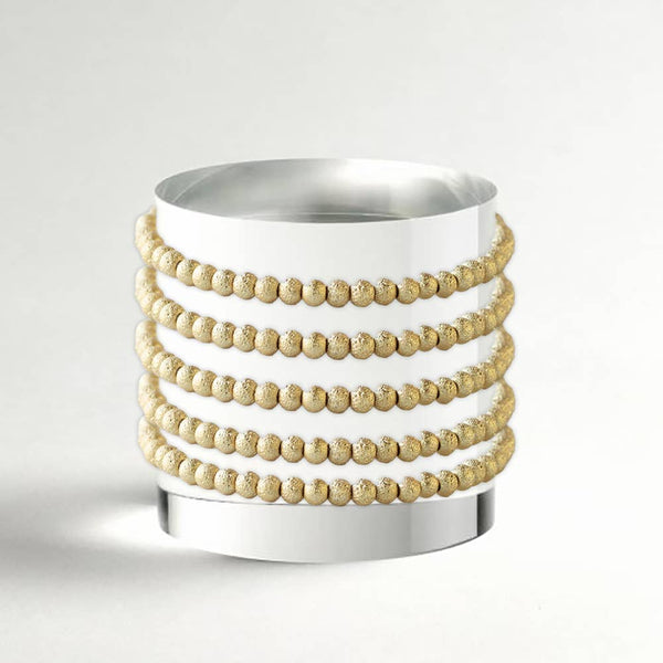 Gold Beaded Bracelet
