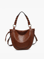 Rowan Paneled Hobo Bag