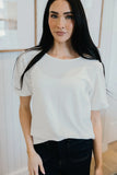 The Ivory Lane Textured Top