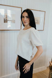 The Ivory Lane Textured Top