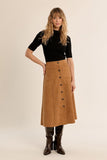 The Autumn Avenue Midi Skirt