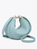 Baghdad Half-Moon Crossbody w/ Convertible Snap