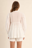 Ivory Bloom Blouse