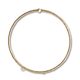 Sprinkles Adjustable Bangle-Gold