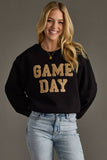 Game Day Sweatshirt Black/Gold