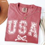 USA Star Coquette Tee