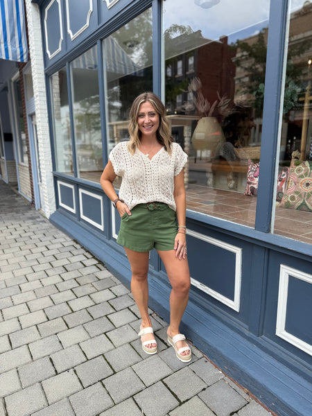 Mimi Crochet Tank
