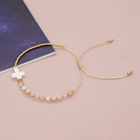 Boho Cross Bracelet
