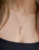 InspireDesigns - Windsor Necklace: Clear