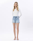 High Rise A Line Shorts w/Tummy Control