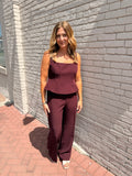Leanne Peplum Top