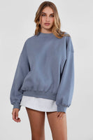 VARSITY Plush Fleece Crew Neck