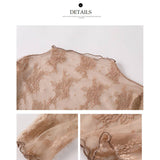 Long Sleeve Lace Top