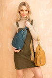 Nikki Dual Compartment Crossbody Sling Bag