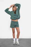 VARSITY Plush Fleece Crew Neck