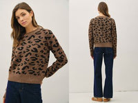 The Madison Leopard Sweater