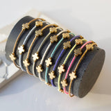 Faithful Cross Bangle-Mocha