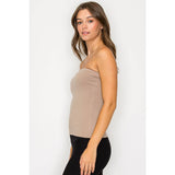 Double Layered Long Tube Top