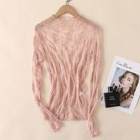 Long Sleeve Lace Top