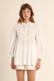 Ivory Bloom Blouse