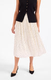 Letters Home Pleated Maxi Skirt