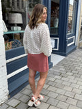 Pebble Path Twist Front Top