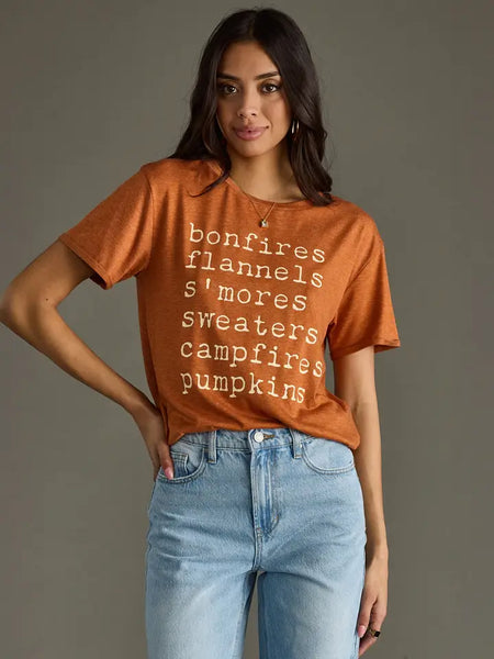 Bonfires Tee