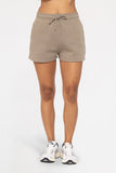 Cotton Blend Sweat Shorts