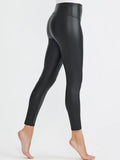 Faux Leather Shaping Leggings