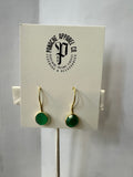 Dangle Earring With Stone