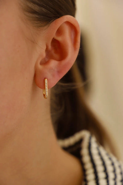 Leo Rectangle Hoops