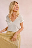 Lacy Knit Top
