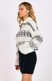 Mountain Roads Half Zip Sweater