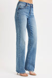 High Rise Straight Jeans