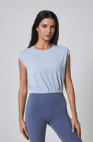 Pace Tank with Elastic Waist